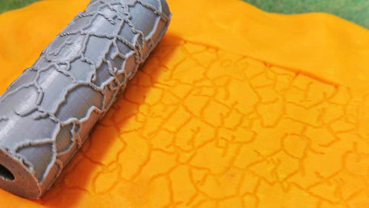 Strukturroller "Vertrocknete Erde" Walze Roller Tabletop Gaming