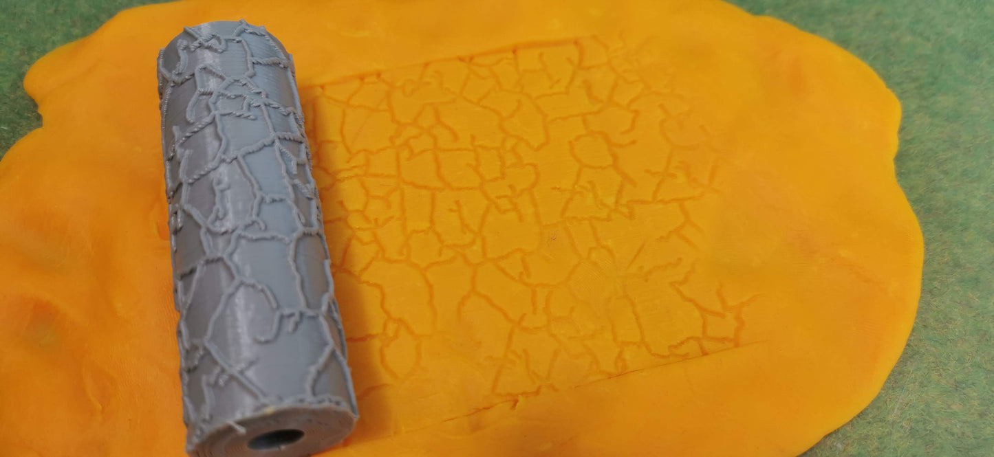 Strukturroller "Vertrocknete Erde" Walze Roller Tabletop Gaming