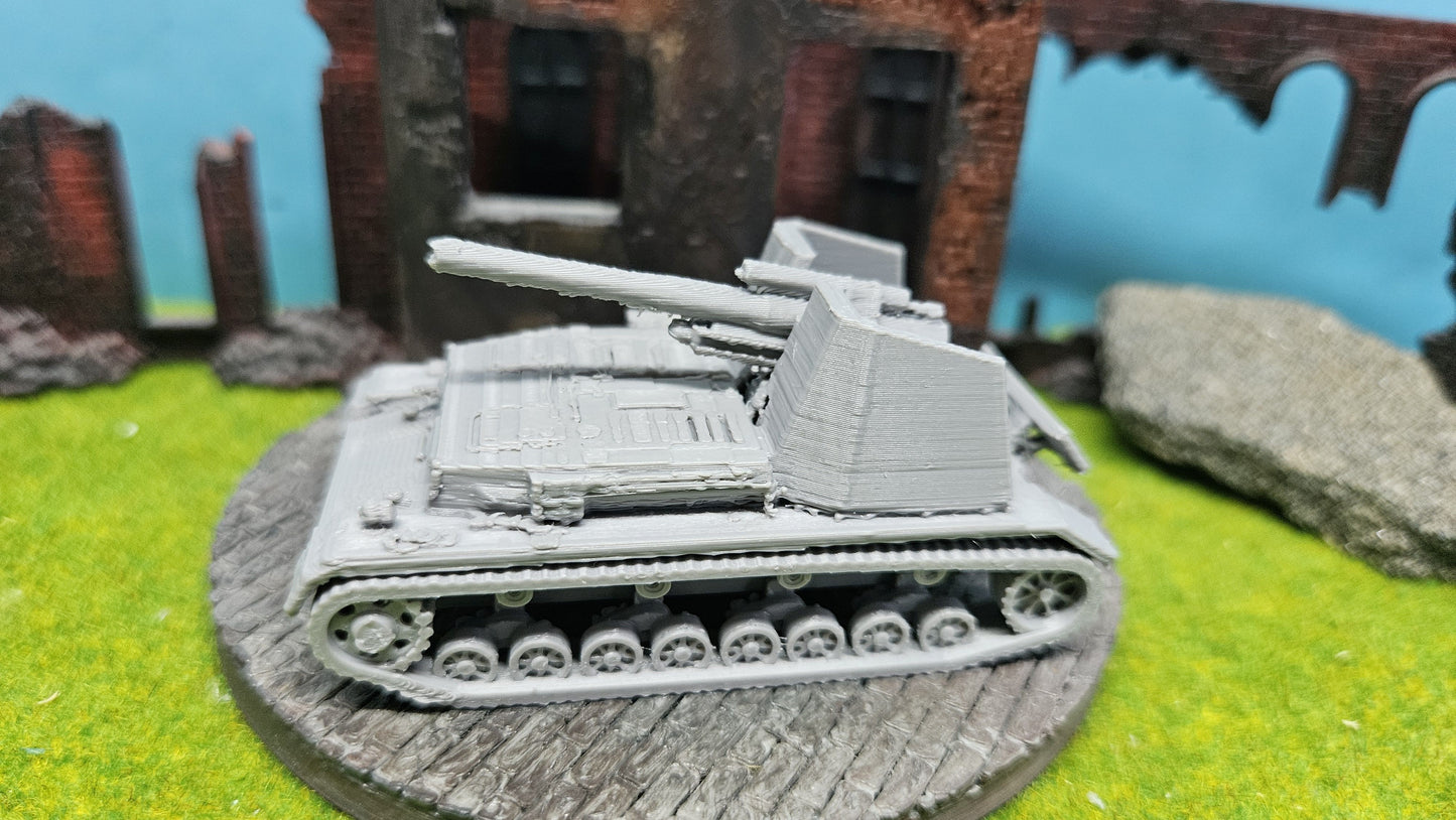 Waffenträger auf Pz4 mit "LeFH18"