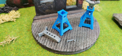 Wagenheber für Werkstatt, Garage, Diorama