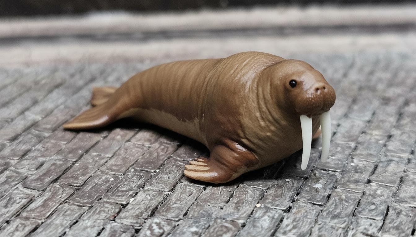 Wallross aus Resin - bemalt oder unbemalt