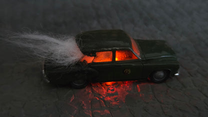 Diverse brennende H0 Autos "Krawalle" + Feuer LED (1:87)