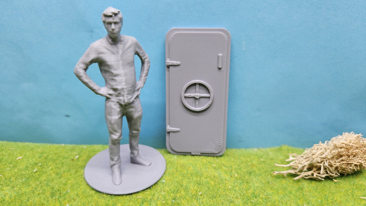 Sicherheitsschott – Wasserdichte Tür für U-Boot, Bunker, Militäranlagen