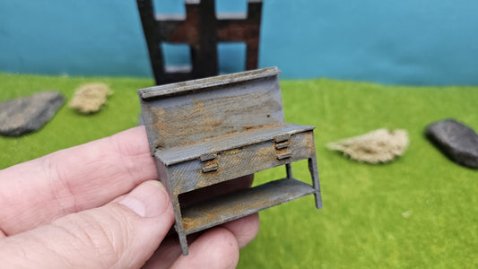 Werkbank Arbeitsbank ggf. im Rostlook für Werkstatt, Garage uvm.