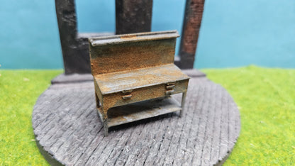 Werkbank Arbeitsbank ggf. im Rostlook für Werkstatt, Garage uvm.