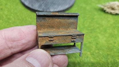 Werkbank Arbeitsbank ggf. im Rostlook für Werkstatt, Garage uvm.