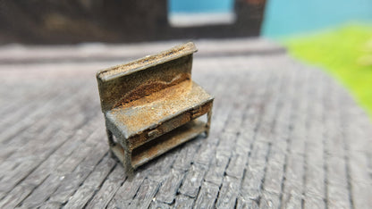 Werkbank Arbeitsbank ggf. im Rostlook für Werkstatt, Garage uvm.