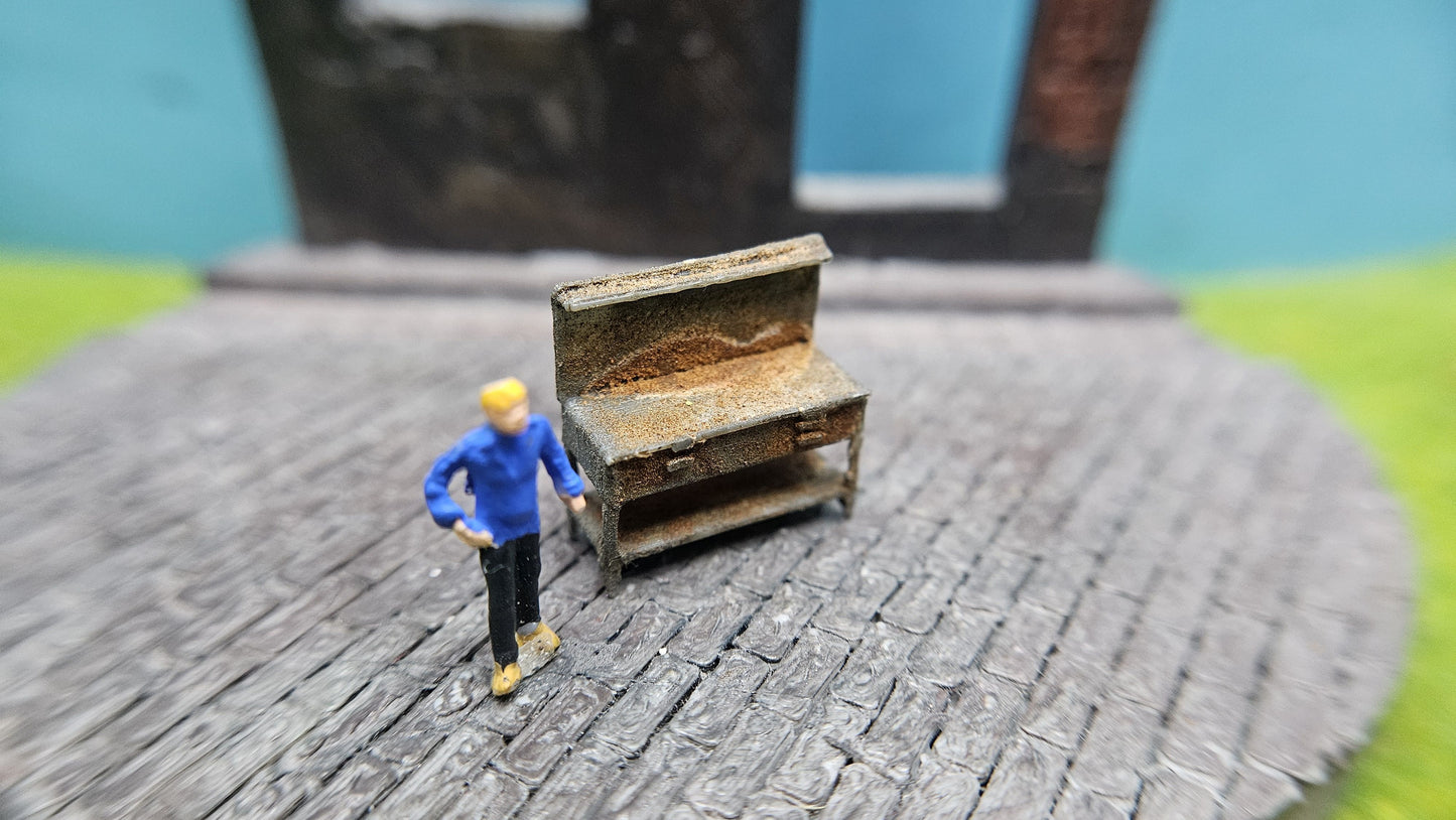 Werkbank Arbeitsbank ggf. im Rostlook für Werkstatt, Garage uvm.