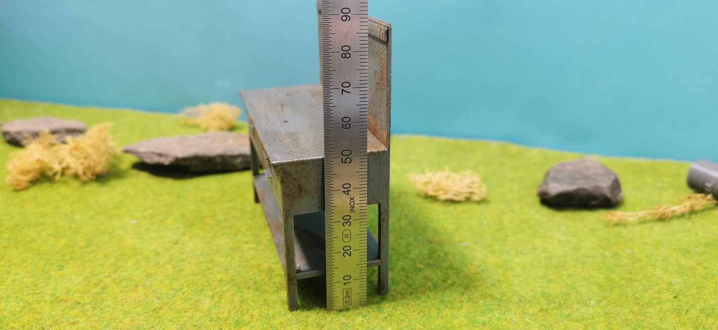 Werkbank Arbeitsbank ggf. im Rostlook für Werkstatt, Garage uvm.