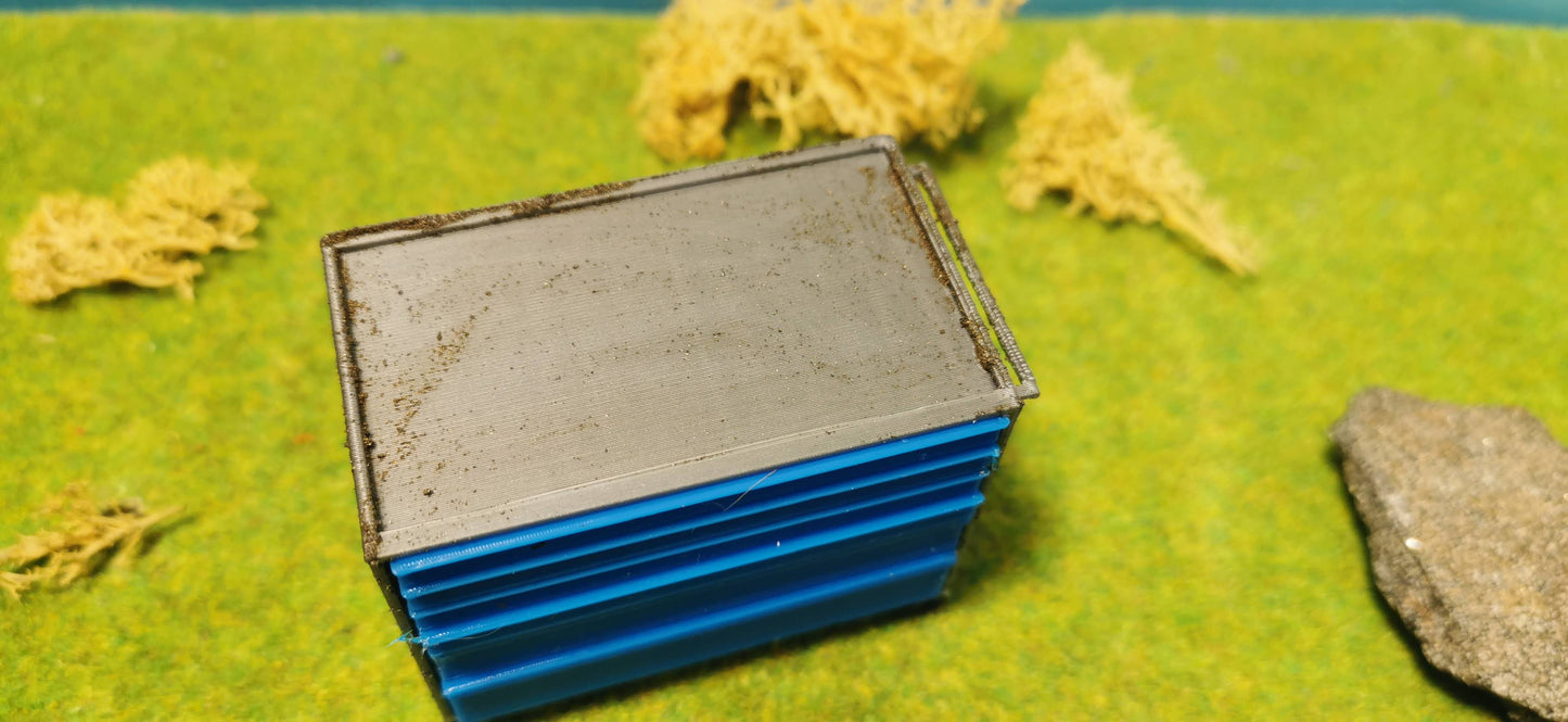 Werkstattwagen Rostlook Werkzeugwagen 1:18 Garage