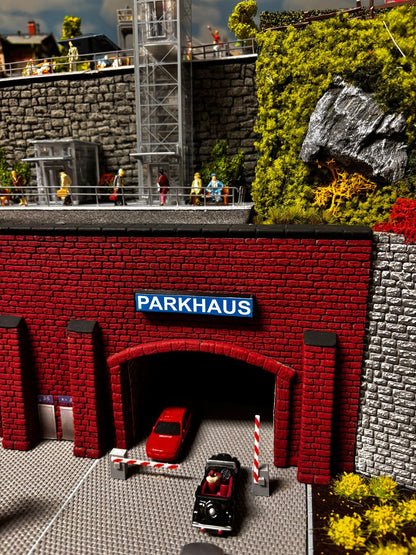 Parkhausschilder für H0 (1:87) - diverse Variante verfügbar