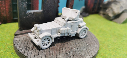 White AM (Automitrailleuse White) WW1 gepanzertes Fahrzeug