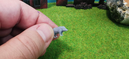 Wildschwein Keiler aus Resin 1:87 (H0) - bemalt oder unbemalt