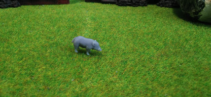 Wildschwein Keiler aus Resin 1:87 (H0) - bemalt oder unbemalt
