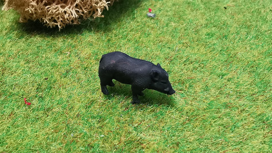 Wildschwein Keiler aus Resin 1:87 (H0) - bemalt oder unbemalt