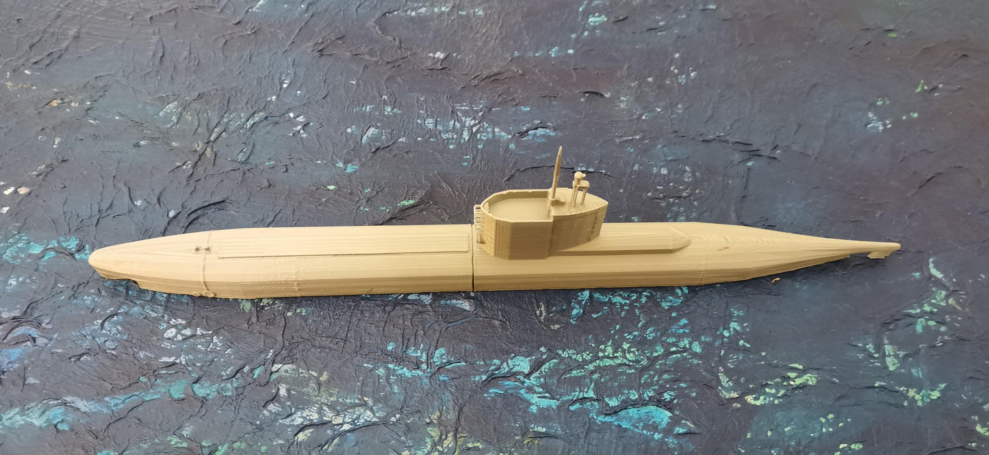 U-Boot Klasse XXIII Deutsche Kriegsmarine "Wasserlinie"