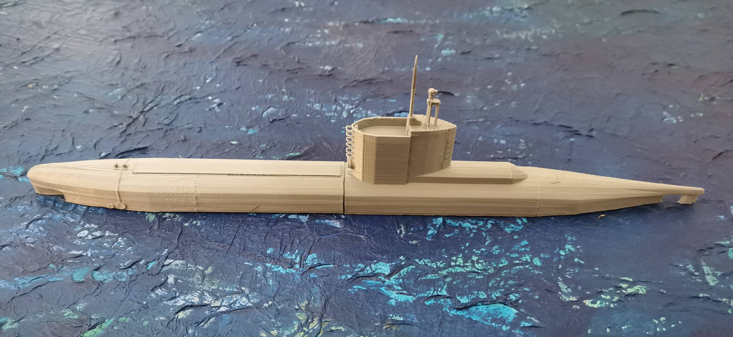 U-Boot Klasse XXIII Deutsche Kriegsmarine "Wasserlinie"