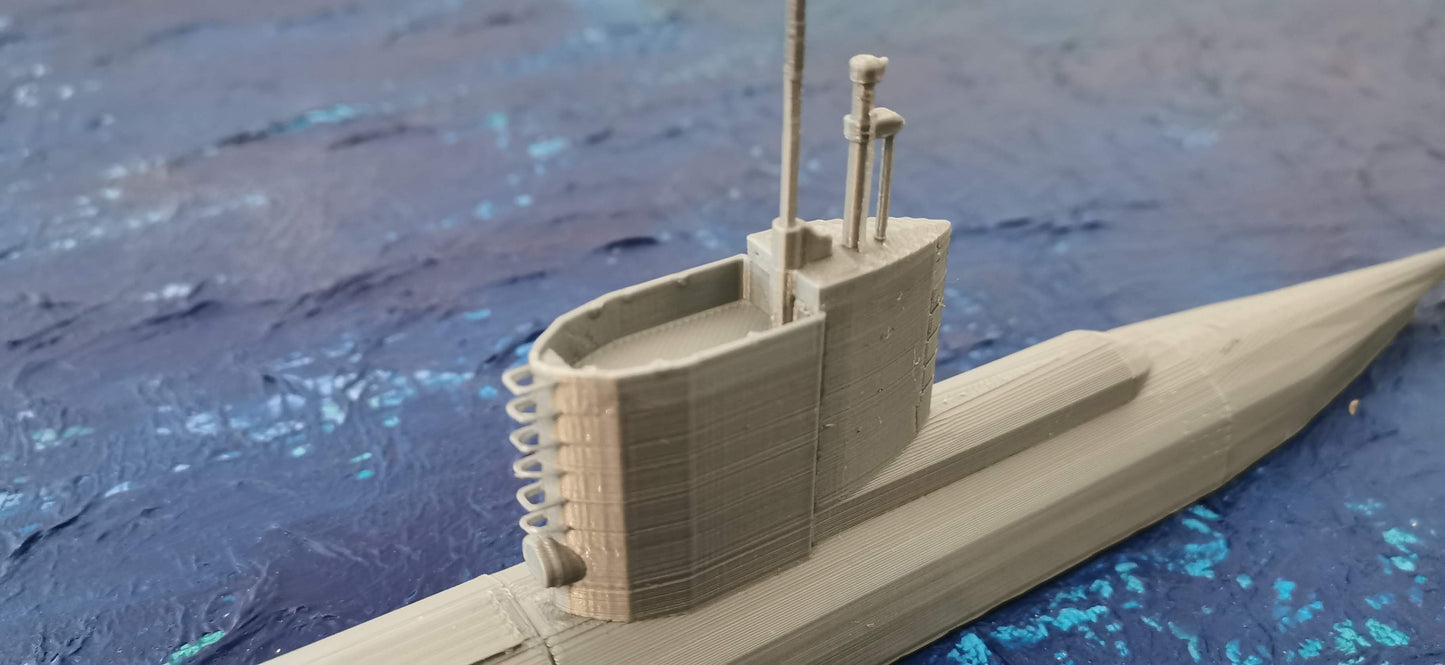 U-Boot Klasse XXIII Deutsche Kriegsmarine "Wasserlinie"