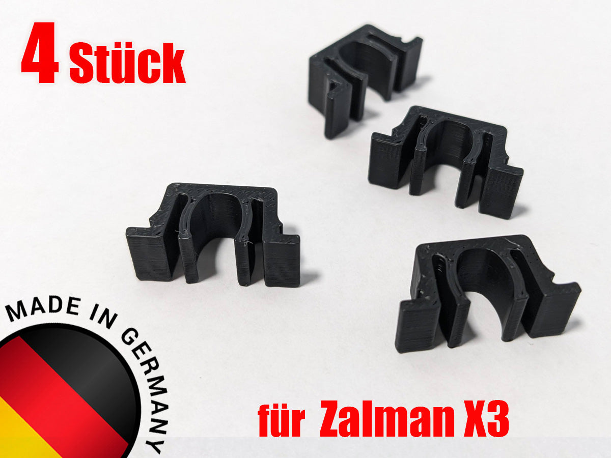 4x Halteclip Halterung Clip passend für Zalman X3 Case