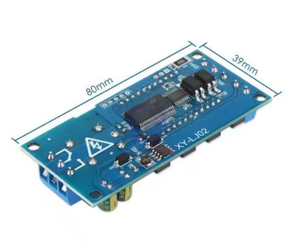 Digitales Zeitrelais XY-LJ02 LCD Timer Modul Relais 6-30V DC 5V USB