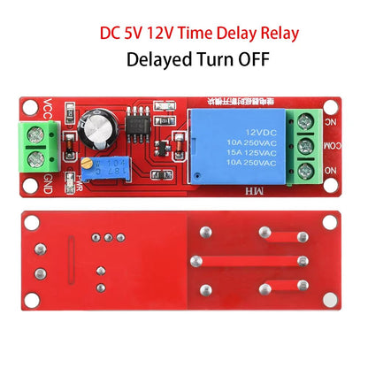12V DC Zeitrelais OFF Verzögerungsrelais zum Ausschalten