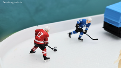 2x Eishockeyspieler / Eishockeyprofi aus Resin