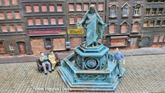 "Jesus" Denkmal Bronze Kupfer Brunnen - für 1:45 und 1:32 (1:35)