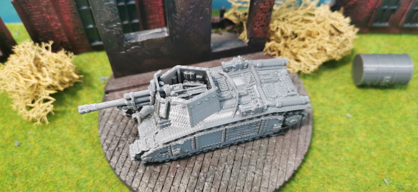 10.5cm leFH 18/3 (Sf) auf Geschützwagen B2(f)