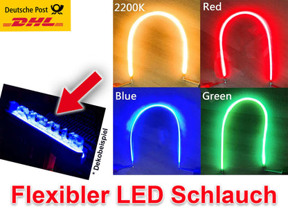 LED Lichtschlauch mini für Werbung Werbetafel