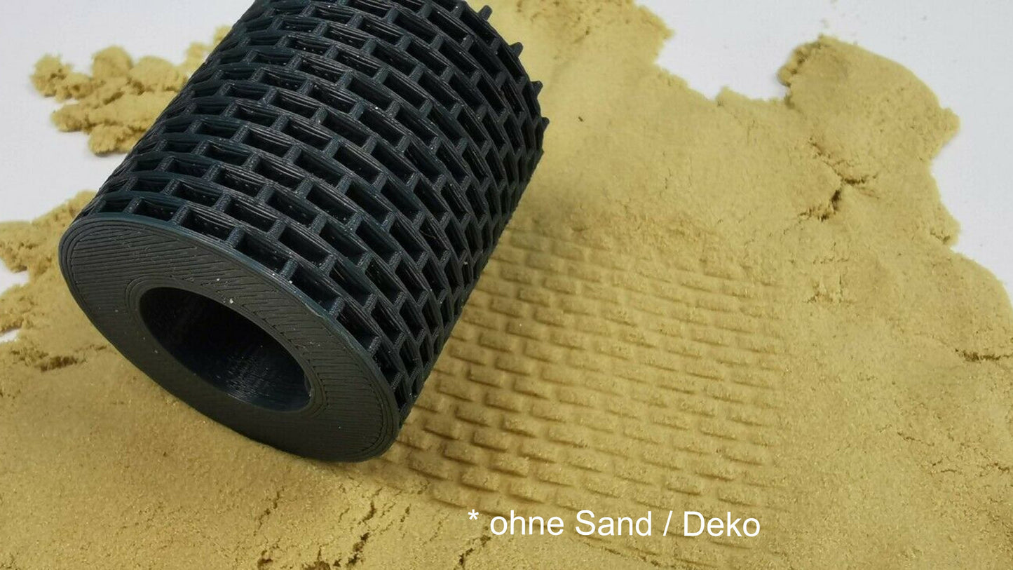 Strukturwalze Mauerwerk "Bricks" Walze Steinwalze Modellbau