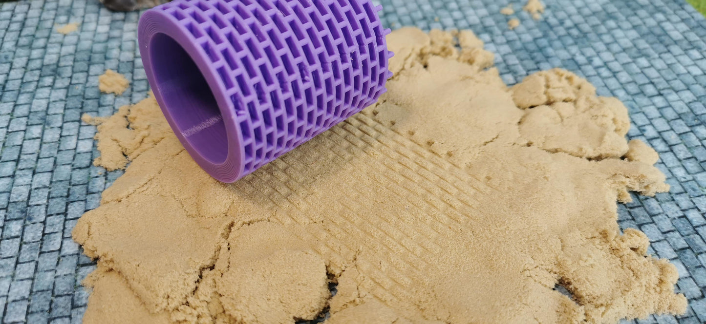 Strukturwalze Mauerwerk "Bricks" Walze Steinwalze Modellbau