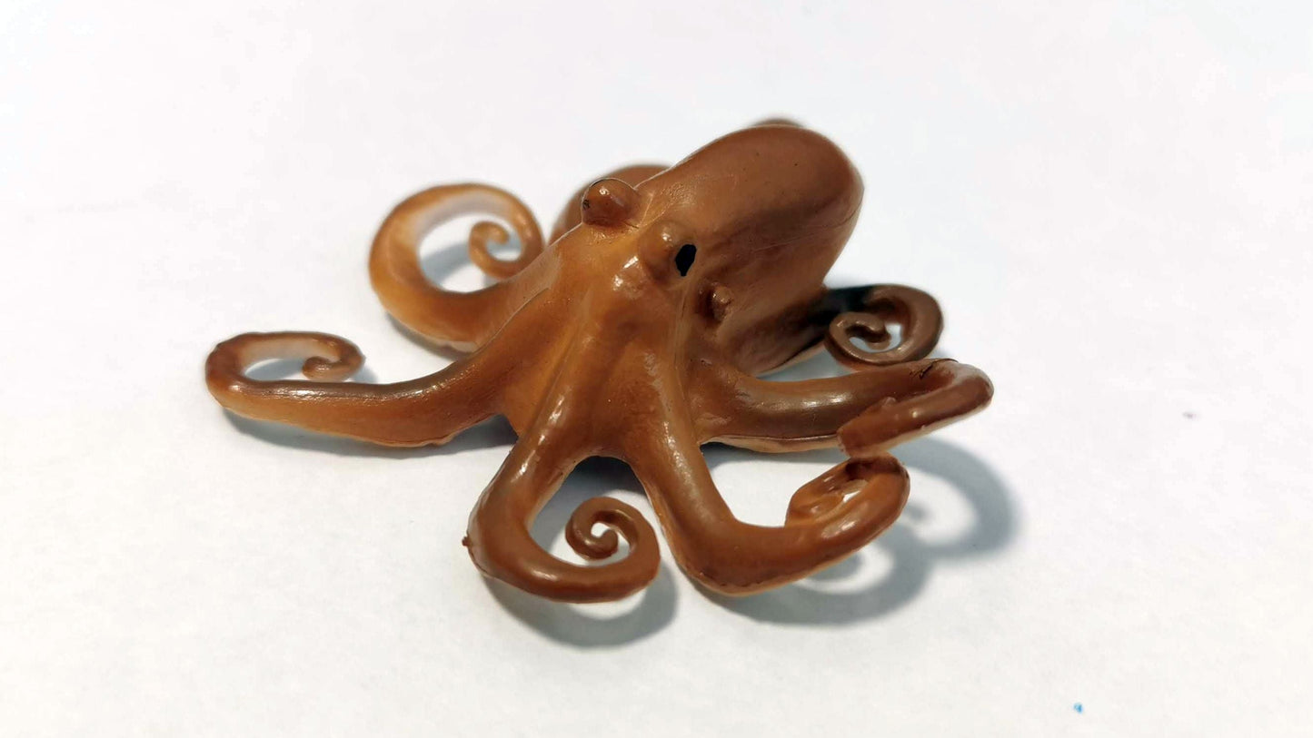 Octopus Kraken Modell Tier für Zoo Diorama 1:87 (Spur H0) - bemalt