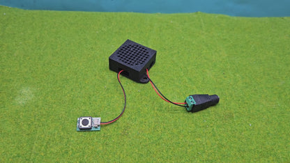 Soundmodul "Sägewerk" Holzsägewerk mit Lautsprecher + Taster