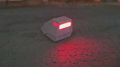 Radarfalle Blitzer Anhänger - optional mit roter Blink LED