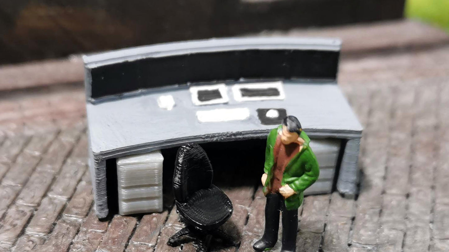 Notrufzentrale Leitzentrale Feuerwehr Polizei Tisch PC