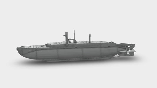 X-Craft U-Boot "Komplett" WW2 Submarine Royal Navy